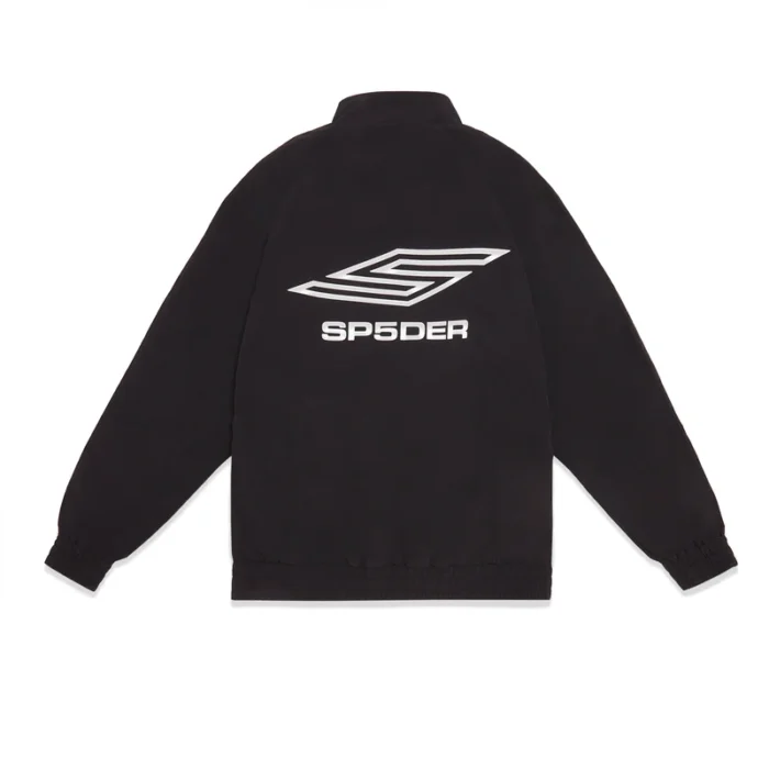Sp5der Pro Windbreaker Jacket – Black
